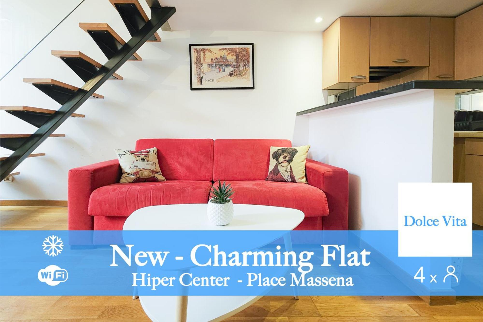 Place Massena 4Pers Hyper Center Ac Apartment Nice Exterior photo